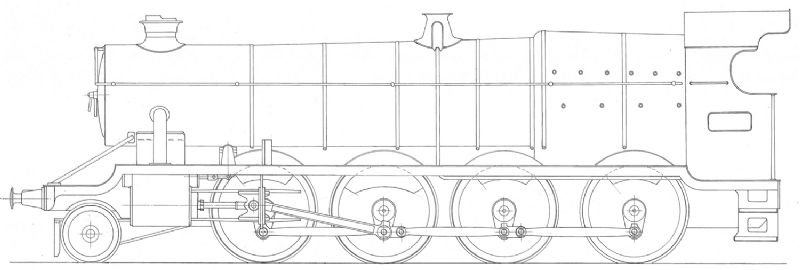 GWR 4700 Drawings